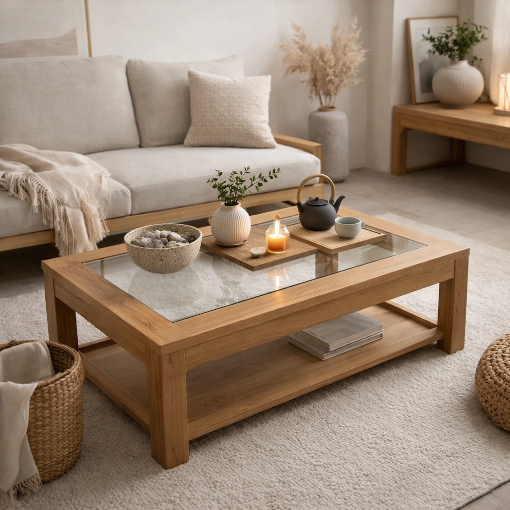 Mesa de Centro Glass