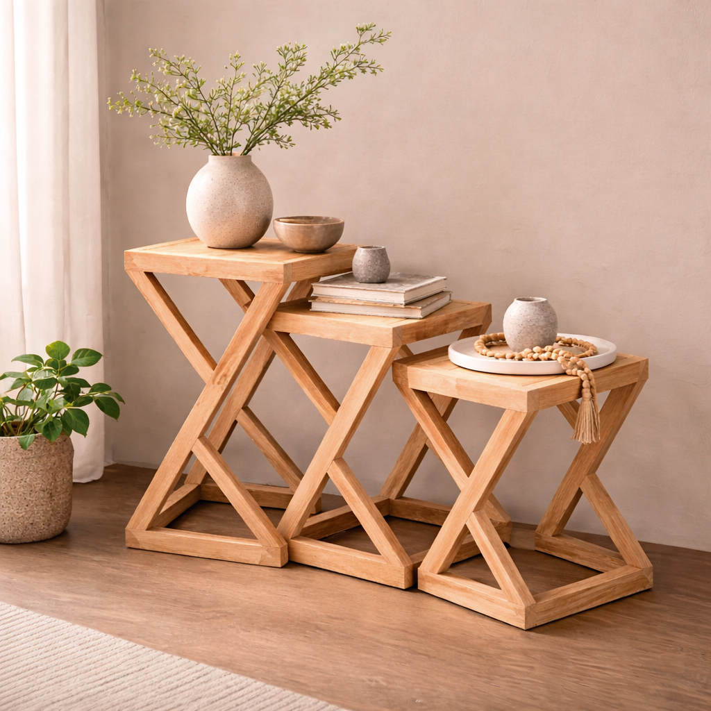 Mesas Apilables Nature